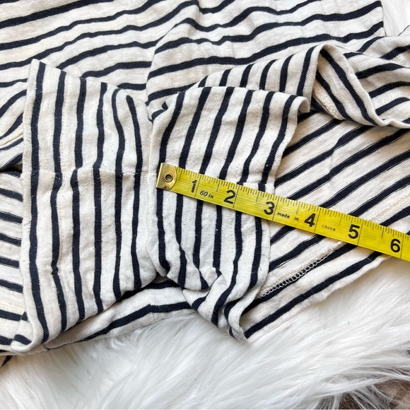 Lou & Grey for Loft Nautical Striped Romper. Size Medium. - Picture 7 of 9